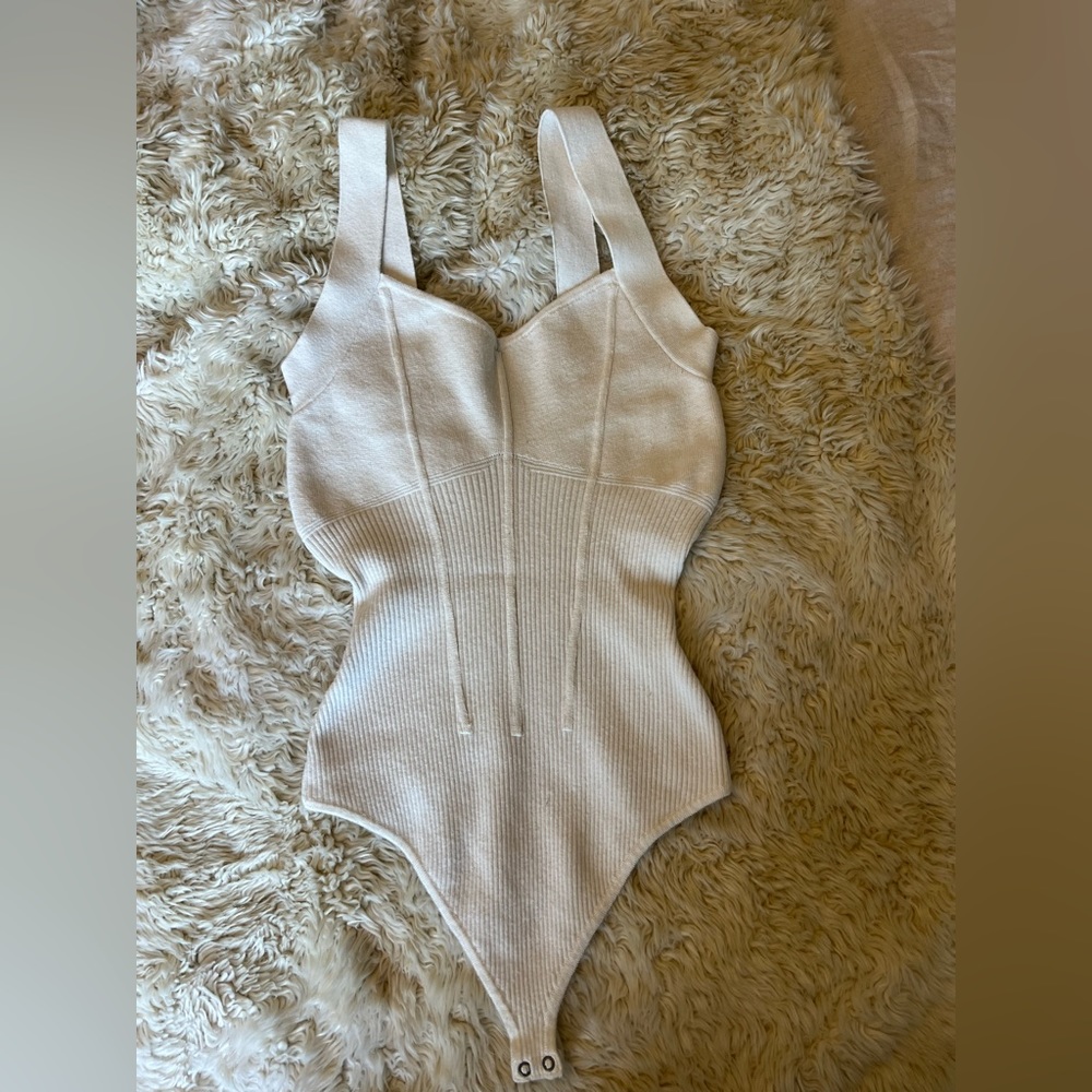 AF Knit Thong Bodysuit